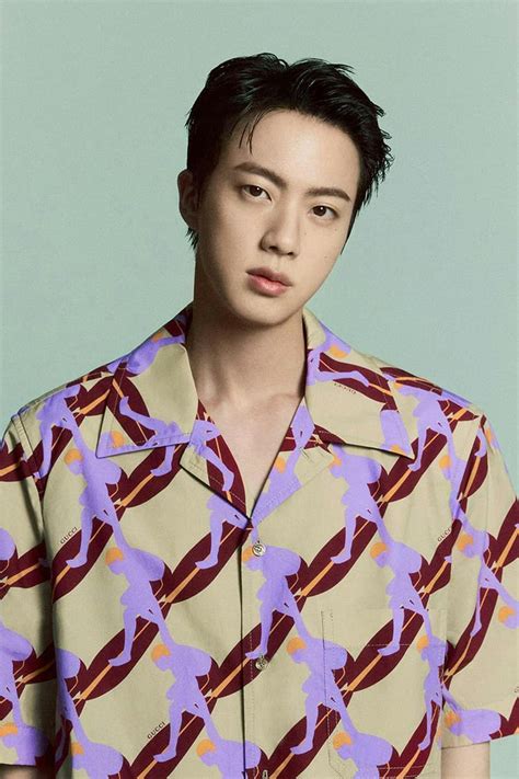 Jin of BTS is Gucci's Newest Global Brand Ambassador.